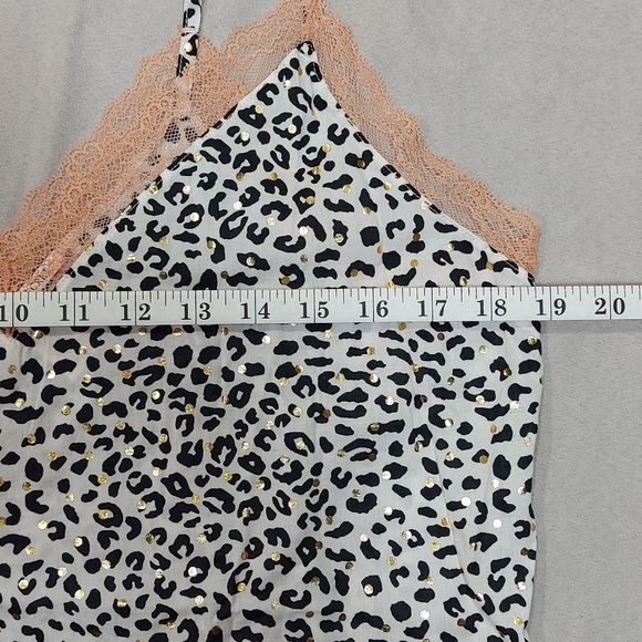NWOT Victoria's Secret Cheetah Print PJ Cami Top, large - Picture 12 of 13